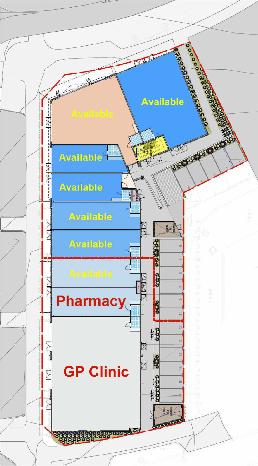 Building 2 layout 