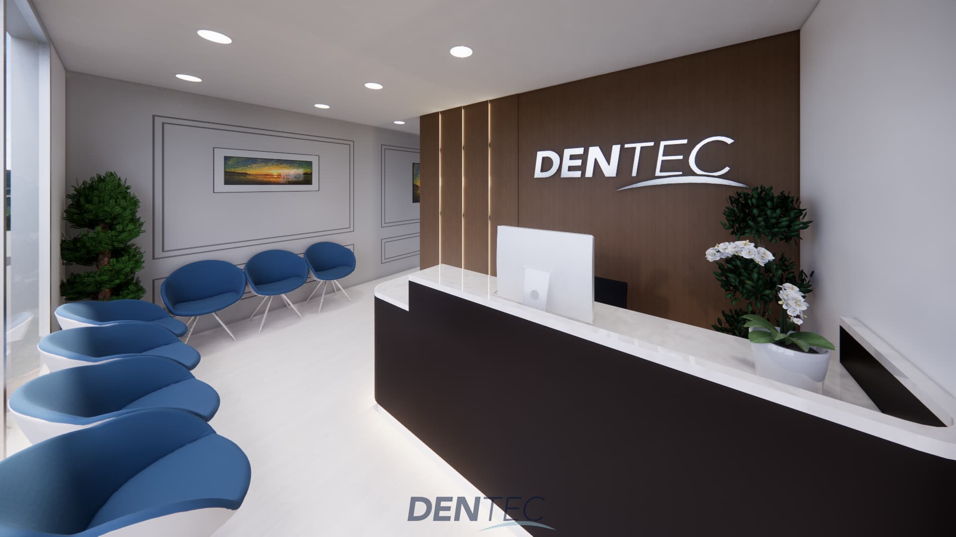 Reception and waiting area