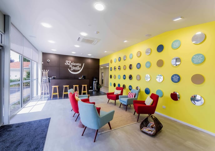 Focus 32 - a fun and vibrant dental surgery fitout