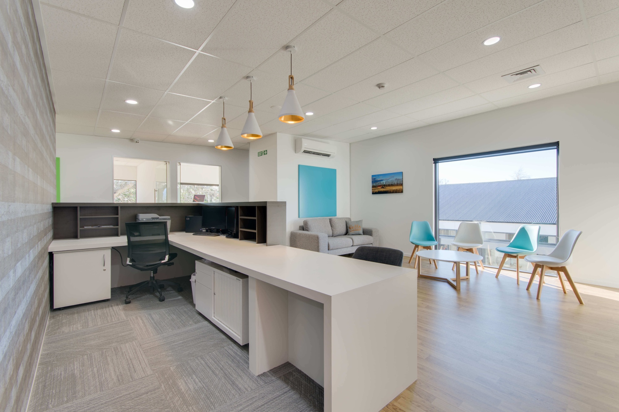 Dental reception design