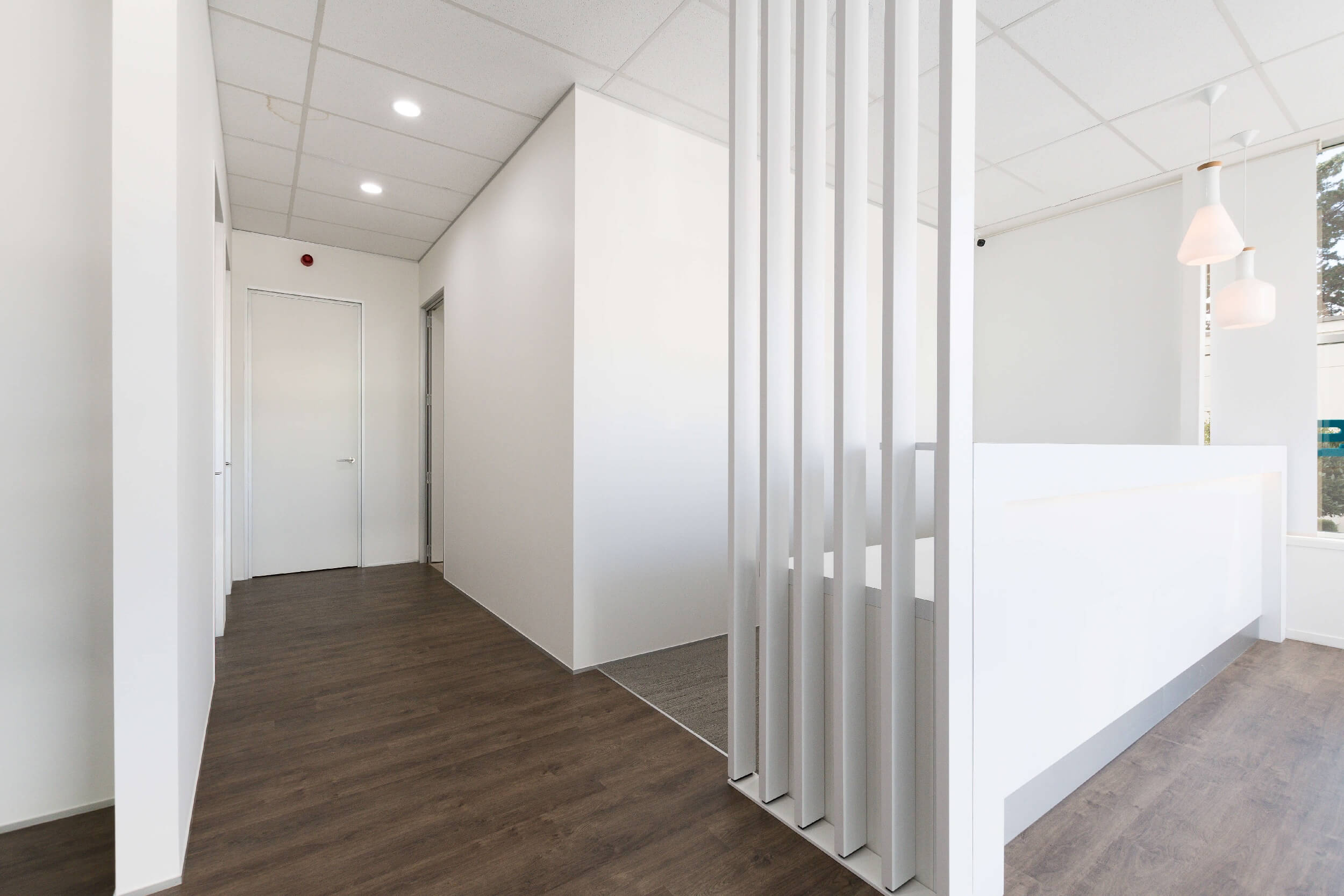 dental reception fitout