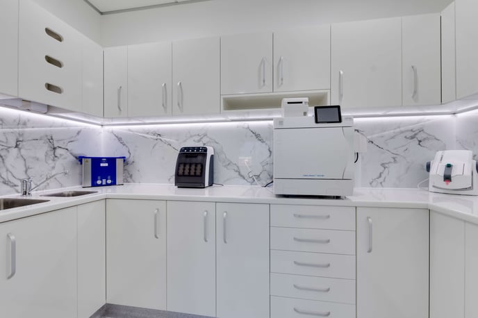 Dental clinic equipment - Grafton dental sterilisation room