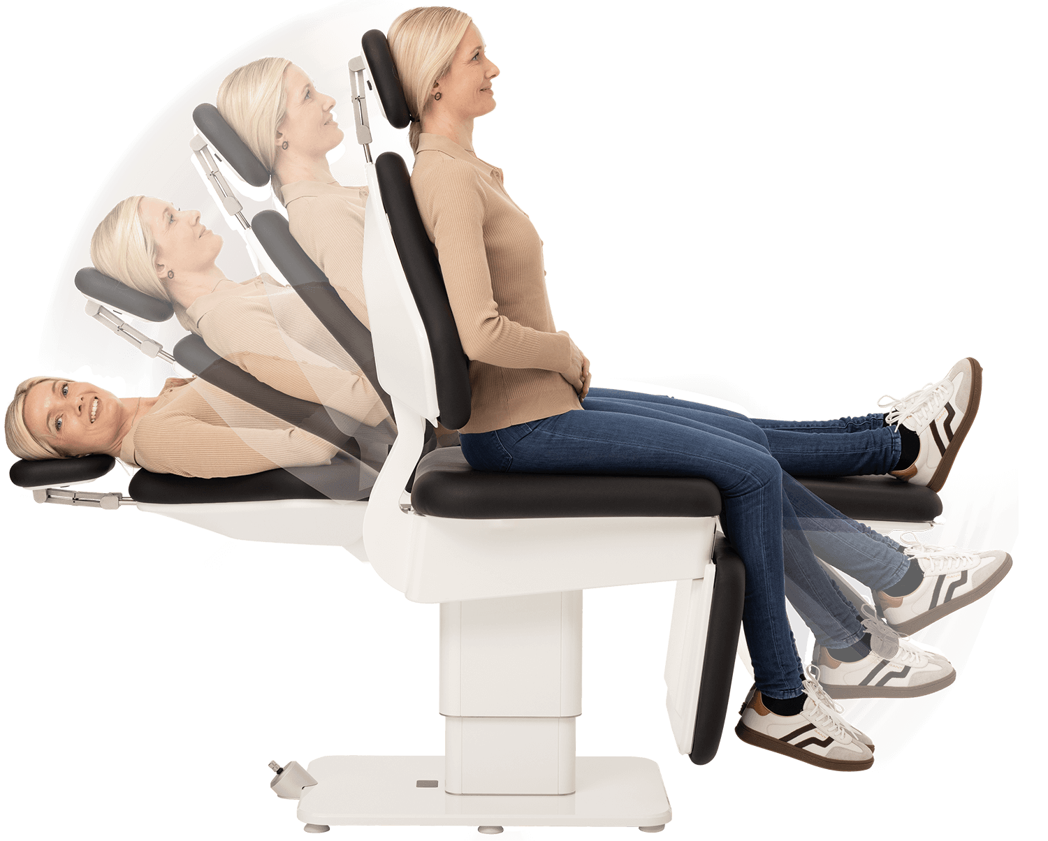 Heka+ Patient Dental Chair - patented backrest mechanism