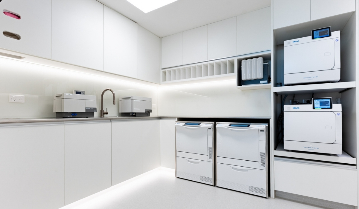 IDIP sterilisation room