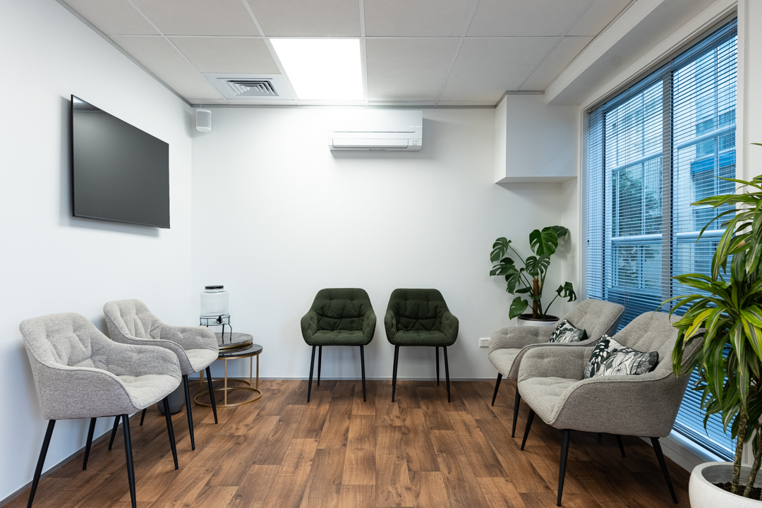 Auckland dental care waiting room