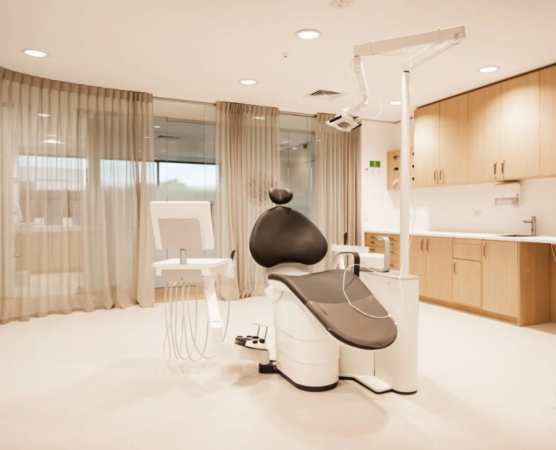 Dental clinic with a Japandi style