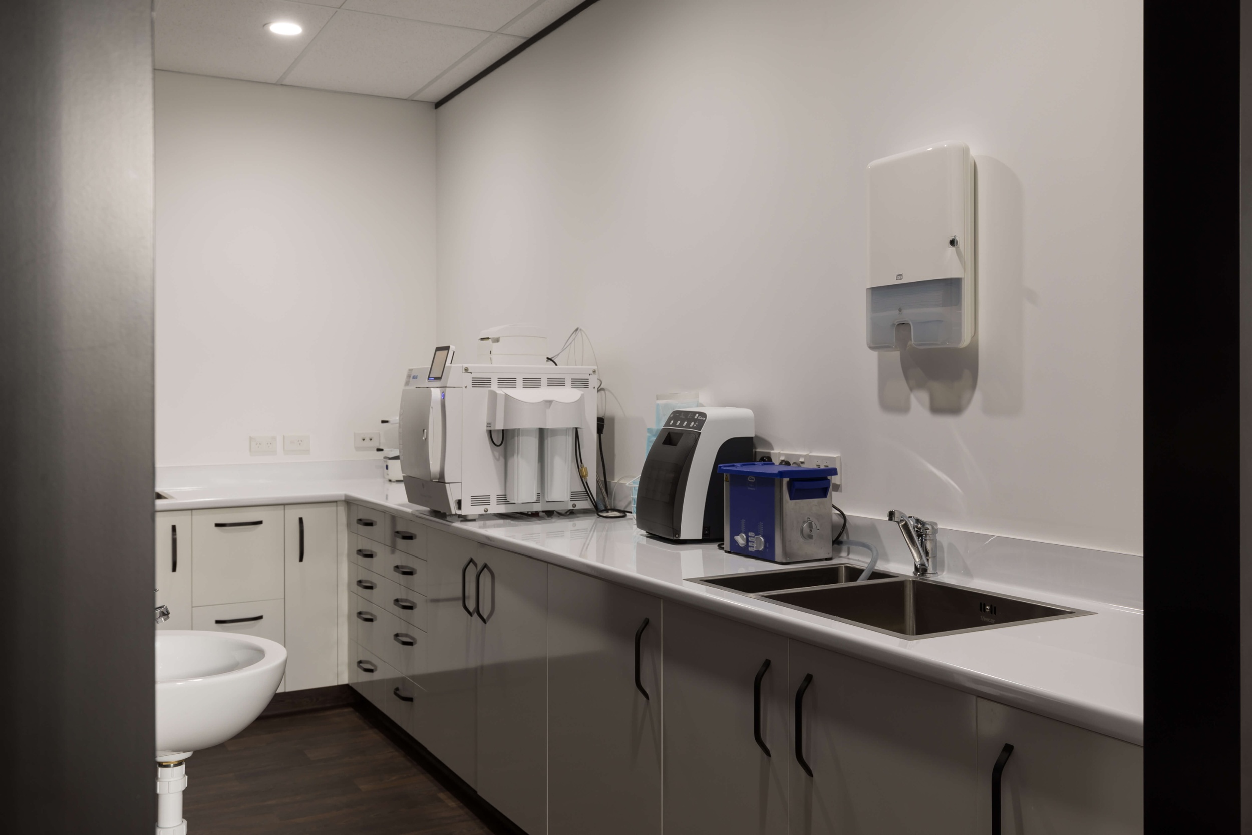 Dental sterilisation room design