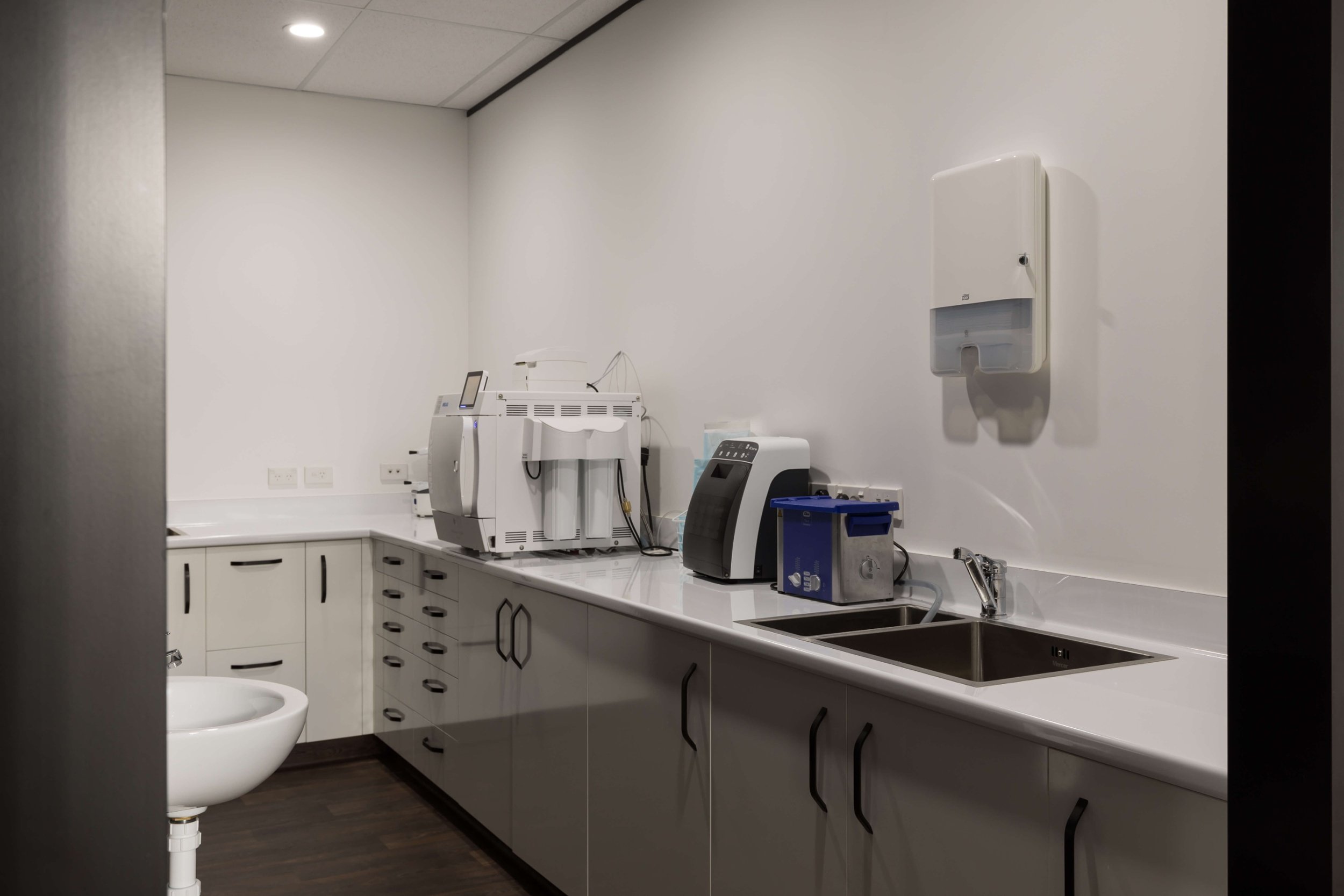 Elite Dental Care sterilisation room