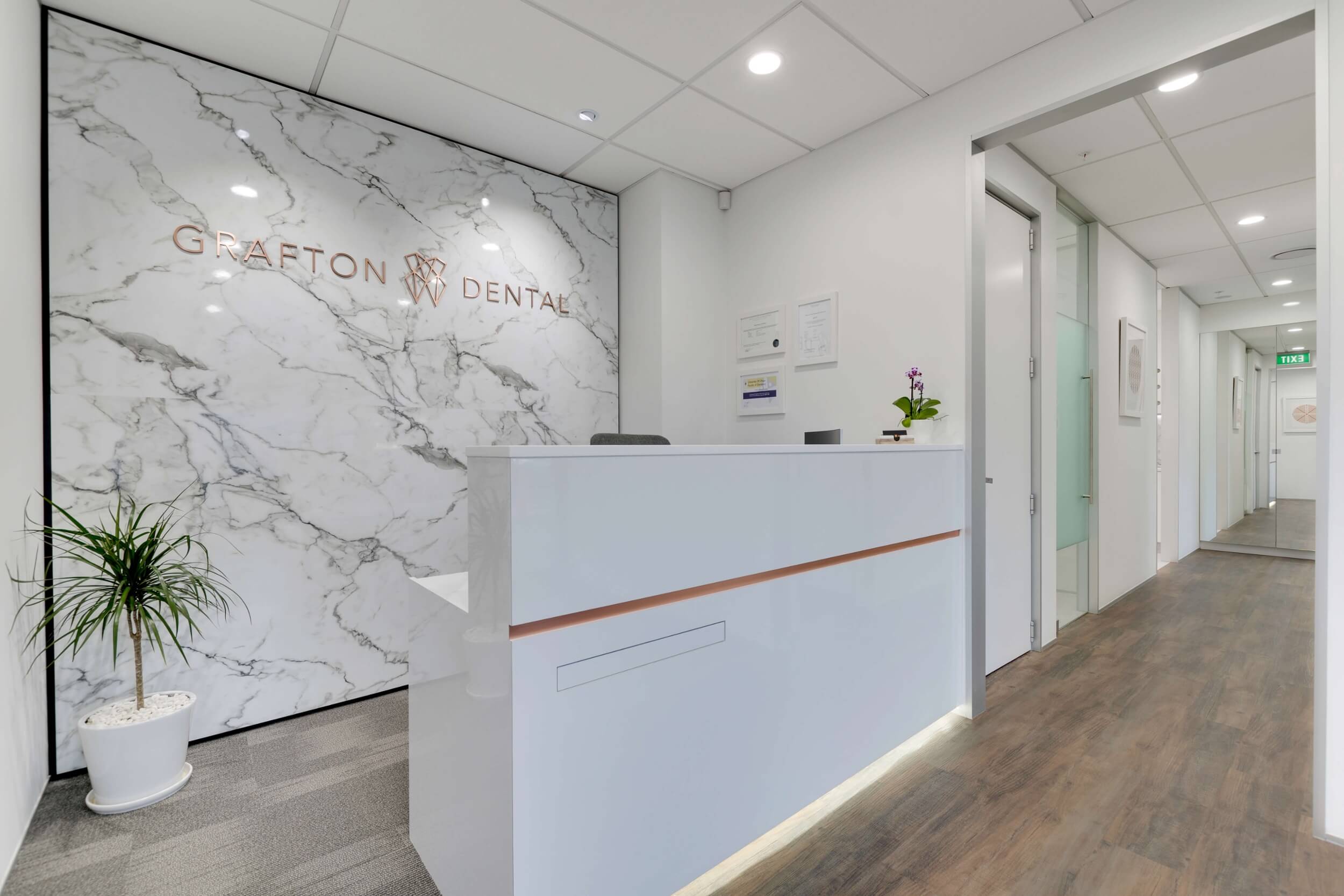 Grafton Dental reception